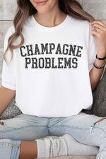 Load image into Gallery viewer, CHAMPAGNE PROBLEMS GRAPHIC TEE
