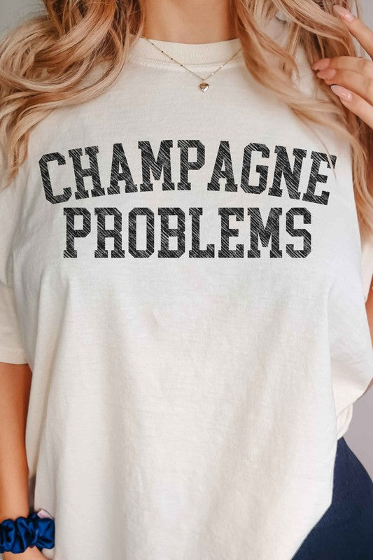 CHAMPAGNE PROBLEMS GRAPHIC TEE