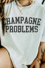 Load image into Gallery viewer, CHAMPAGNE PROBLEMS GRAPHIC TEE
