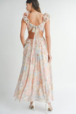 Load image into Gallery viewer, ELLIE RUFFLE MAXI DRESS
