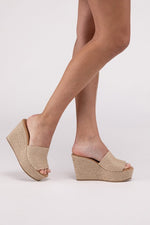 Load image into Gallery viewer, EMMA WEDGE PLATFORM HEELS
