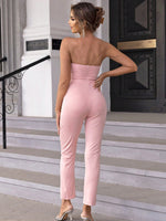 Load image into Gallery viewer, Sweetheart Neck Sleeveless Jumpsuit
