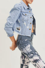 Load image into Gallery viewer, THE PAULINA DENIM JACKET
