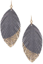 Load image into Gallery viewer, THE FEATHER EARRINGS
