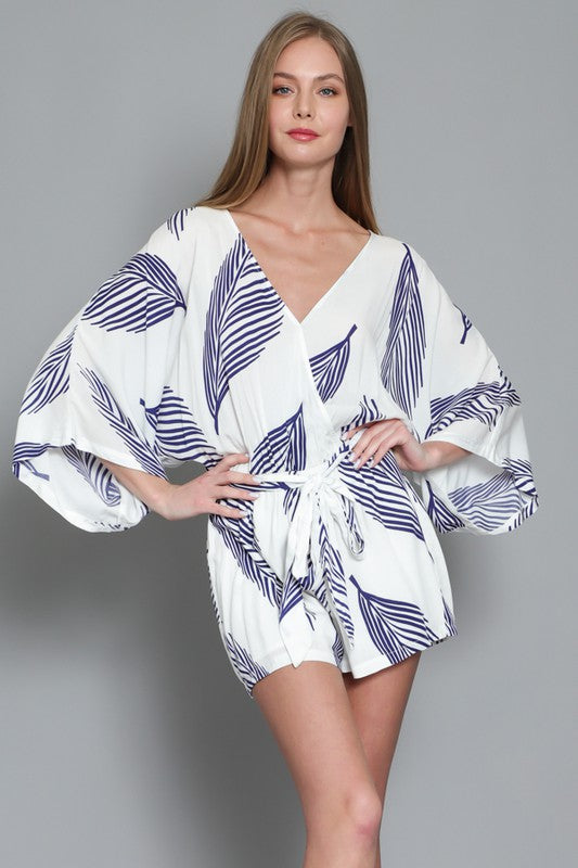 VANESSA KIMONO ROMPER