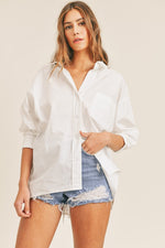 Load image into Gallery viewer, THE MELANIA OVERSIZED SHIRT
