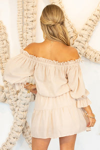 KASSANDRA OFF SHOULDER DRESS