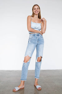 THE ALICIA HIGH WAIST BOYFRIEND JEAN