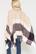 Load image into Gallery viewer, THE MADELYN PLAID PONCHO
