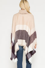 Load image into Gallery viewer, THE MADELYN PLAID PONCHO
